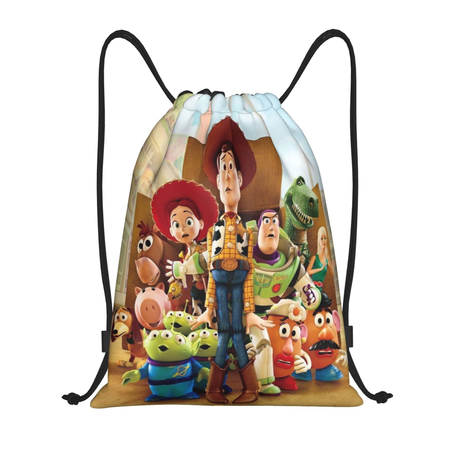 Toy Story Drawstring Bag Gym Bag Sports Backpack Sack Sackpack String ...