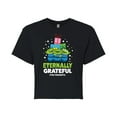 thumbnail image 1 of Toy Story - Eternally Grateful For Presents - Juniors Cropped Cotton Blend T-Shirt, 1 of 5