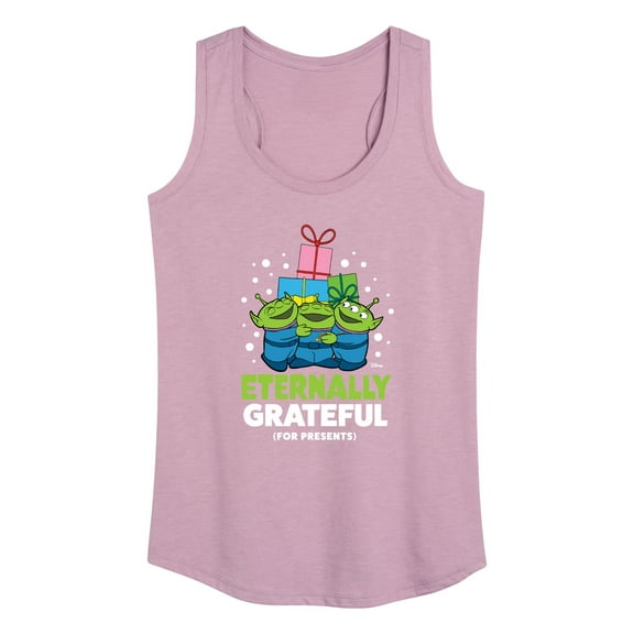 Toy Story - Eternally Grateful For Presents - Women's Racerback Tank Top