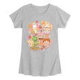 thumbnail image 1 of Toy Story - Fall Drink Grid - Youth Girls Fitted Short Sleeve T-Shirt, 1 of 3