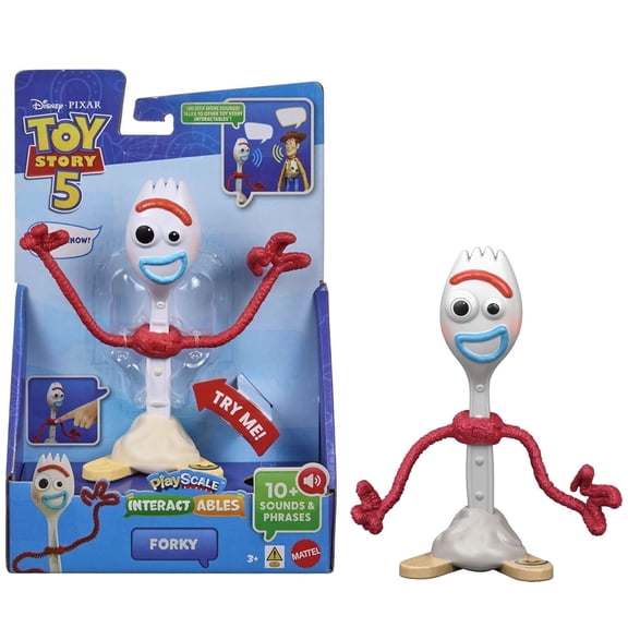 Toy Story Forky Interactables Figure with 10+ Sounds and Phrases