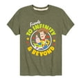 thumbnail image 1 of Toy Story - Friends To Infinity - Toddler And Youth Short Sleeve Graphic T-Shirt, 1 of 5