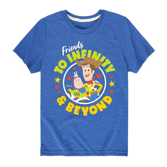 Toy Story - Friends To Infinity - Toddler And Youth Short Sleeve Graphic T-Shirt