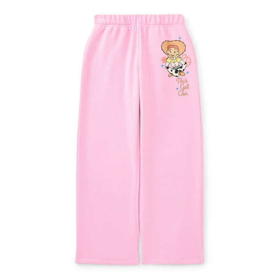 Toy Story, Girls' & Big Girls' Graphic Sweatpants, This Gal Can, Sizes 4-16