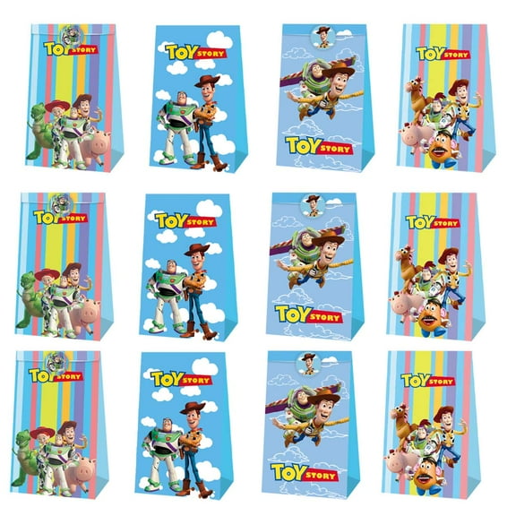 Toy Story Goodie Party Favor Candy Bags Birthday Decorations Treat Supplies