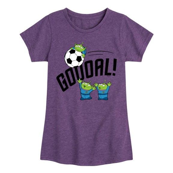Toy Story - Goooal - Toddler And Youth Girls Short Sleeve Graphic T-Shirt