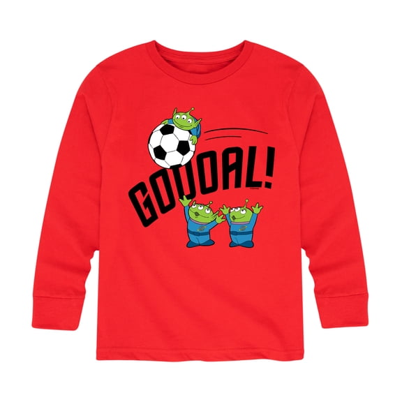 Toy Story - Goooal - Toddler And Youth Long Sleeve Graphic T-Shirt
