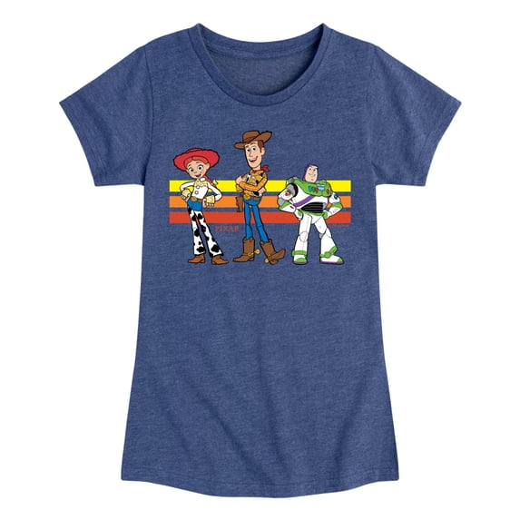 Toy Story - Group - Youth Girls Fitted Short Sleeve T-Shirt