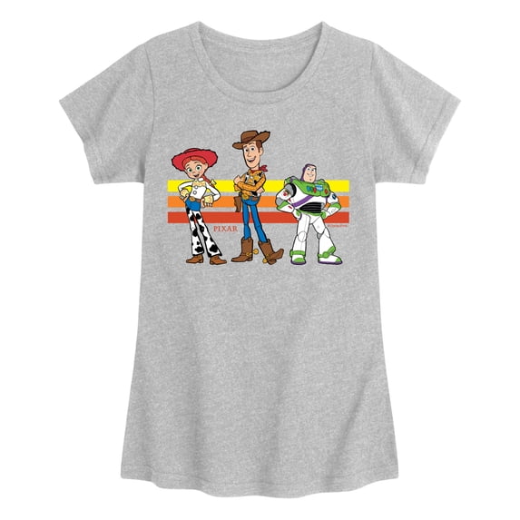 Toy Story - Group - Youth Girls Fitted Short Sleeve T-Shirt