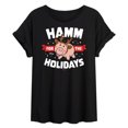 thumbnail image 1 of Toy Story - Hamm For The Holidays - Women's Oversized T-Shirt, 1 of 5