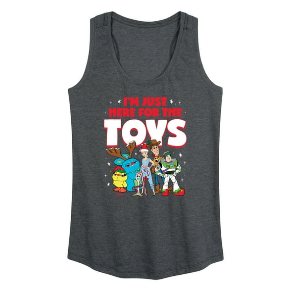 Toy Story - Here For The Toys - Women's Racerback Tank Top