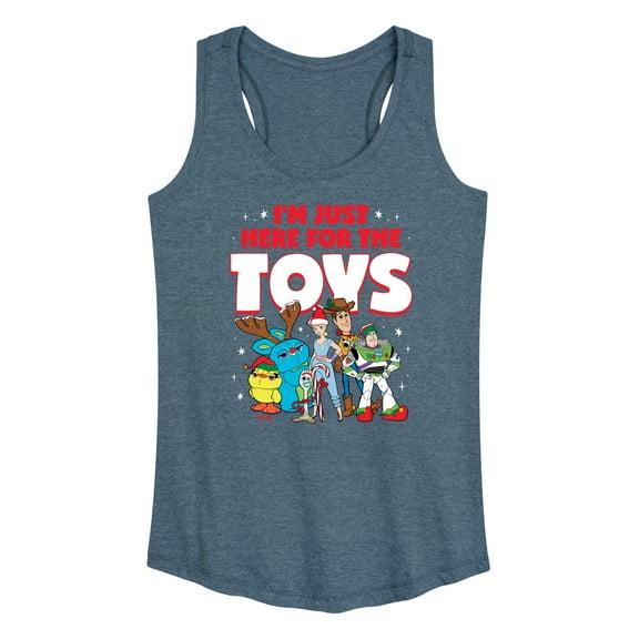 Toy Story - Here For The Toys - Women's Racerback Tank Top