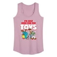 thumbnail image 1 of Toy Story - Here For The Toys - Women's Racerback Tank Top, 1 of 5