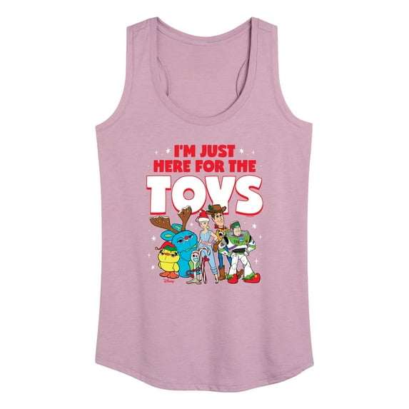 Toy Story - Here For The Toys - Women's Racerback Tank Top