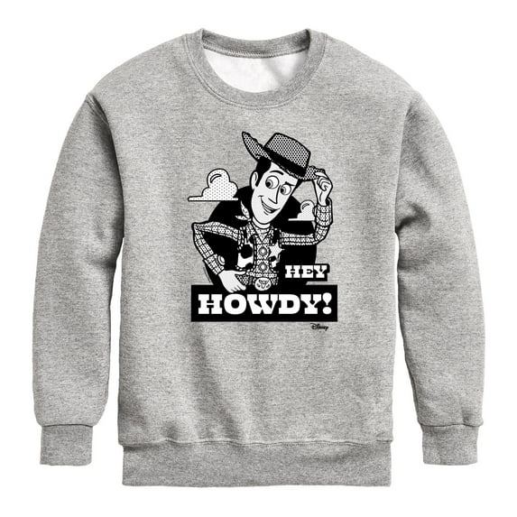 Toy Story - Hey Howdy - Toddler & Youth Crewneck Fleece Sweatshirt