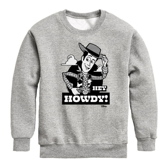 Toy Story - Hey Howdy - Toddler & Youth Crewneck Fleece Sweatshirt