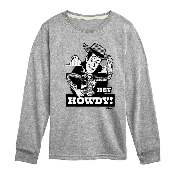 Toy Story - Hey Howdy - Toddler & Youth Long Sleeve Graphic T-Shirt