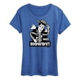 thumbnail image 1 of Toy Story - Hey Howdy - Women's Short Sleeve Graphic T-Shirt, 1 of 5