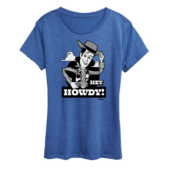 Toy Story - Hey Howdy - Women's Short Sleeve Graphic T-Shirt