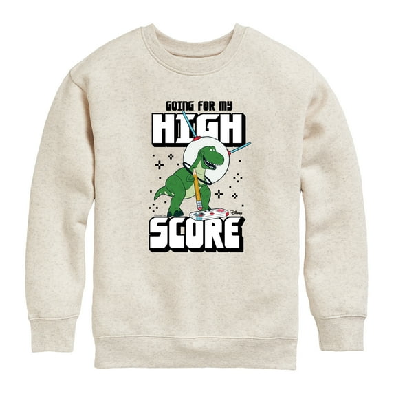 Toy Story - High Score - Toddler & Youth Crewneck Fleece Sweatshirt