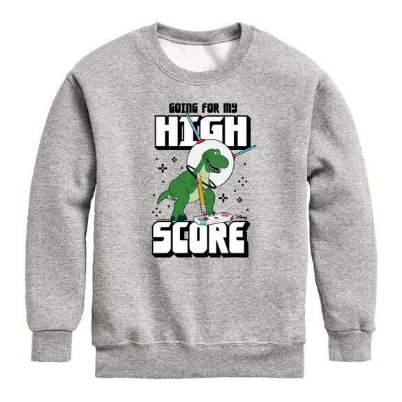 Toy Story - High Score - Toddler & Youth Crewneck Fleece Sweatshirt