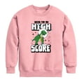 thumbnail image 1 of Toy Story - High Score - Toddler & Youth Crewneck Fleece Sweatshirt, 1 of 4