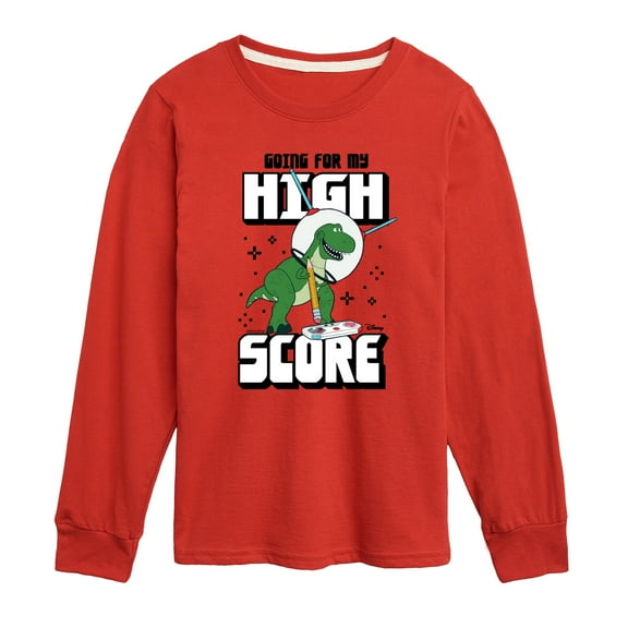 Toy Story - High Score - Toddler & Youth Long Sleeve Graphic T-Shirt
