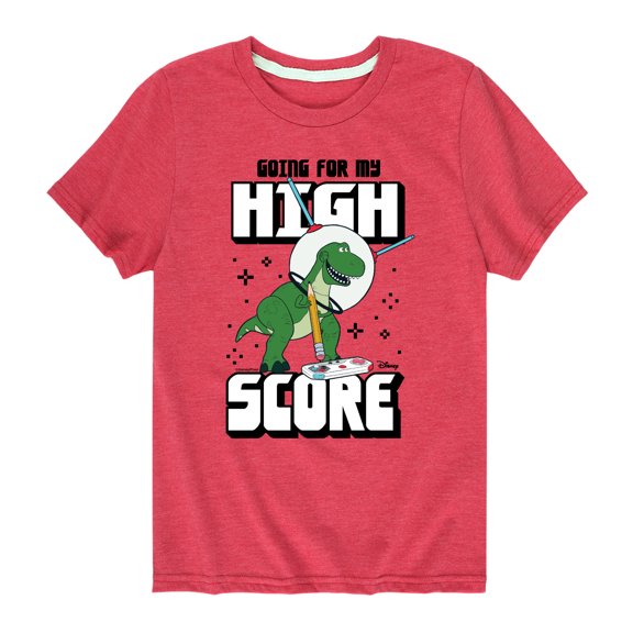Toy Story - High Score - Toddler & Youth Short Sleeve Graphic T-Shirt