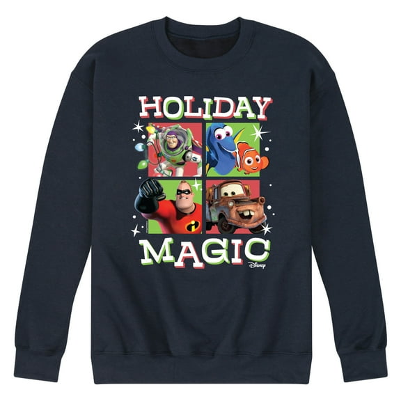 Toy Story - Holiday Magic - Men's Crew Neck Fleece Pullover