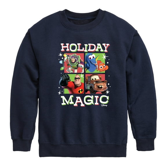 Toy Story - Holiday Magic - Toddler & Youth Crewneck Fleece Sweatshirt