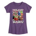 thumbnail image 1 of Toy Story - Holiday Magic - Toddler & Youth Girls Short Sleeve Graphic T-Shirt, 1 of 5