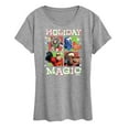 thumbnail image 1 of Toy Story - Holiday Magic - Women's Short Sleeve Graphic T-Shirt, 1 of 5