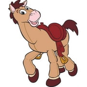 DESIGN WITH VINYL The Toy Story Horse Cartoon Color Customized Wall Decal - Custom Vinyl Wall Art - Personalized Name - Baby Girls Boys Kids Bedroom Wall Decal Room Decor Wall Stickers Decoration Size (20x20 inch)