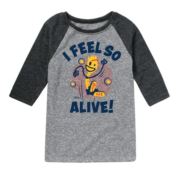 Toy Story - I Feel So Alive - Toddler & Youth Raglan Graphic T-Shirt