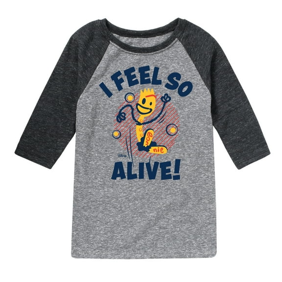 Toy Story - I Feel So Alive - Toddler & Youth Raglan Graphic T-Shirt