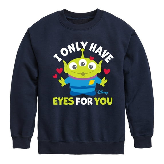 Toy Story - I Only Have Eyes For You - Toddler And Youth Crewneck Fleece Sweatshirt