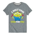 thumbnail image 1 of Toy Story - I Only Have Eyes For You - Toddler And Youth Short Sleeve Graphic T-Shirt, 1 of 5
