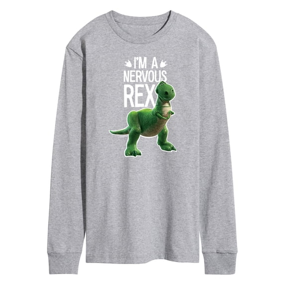 Toy Story - I'm Nervous Rex - Men's Long Sleeve T-Shirt