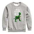thumbnail image 1 of Toy Story - I'm Nervous Rex - Toddler And Youth Crewneck Fleece Sweatshirt, 1 of 5