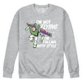 thumbnail image 1 of Toy Story - I'm Not Flying - Men's Crew Neck Fleece Pullover, 1 of 5