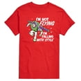 thumbnail image 1 of Toy Story - I'm Not Flying - Men's Short Sleeve Graphic T-Shirt, 1 of 5