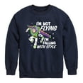 thumbnail image 1 of Toy Story - I'm Not Flying - Toddler And Youth Crewneck Fleece Sweatshirt, 1 of 5