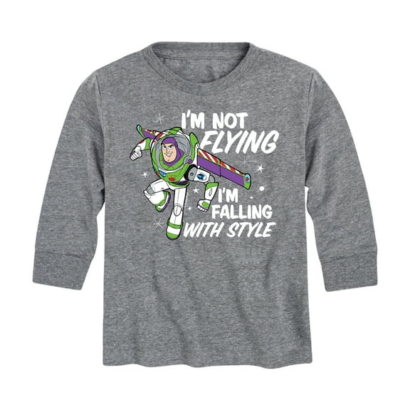 Toy Story - I'm Not Flying - Toddler And Youth Long Sleeve Graphic T-Shirt