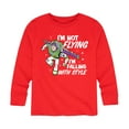 thumbnail image 1 of Toy Story - I'm Not Flying - Toddler And Youth Long Sleeve Graphic T-Shirt, 1 of 5