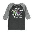 thumbnail image 1 of Toy Story - I'm Not Flying - Toddler And Youth Raglan Graphic T-Shirt, 1 of 6