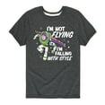 thumbnail image 1 of Toy Story - I'm Not Flying - Toddler And Youth Short Sleeve Graphic T-Shirt, 1 of 5