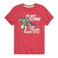 thumbnail image 1 of Toy Story - I'm Not Flying - Toddler And Youth Short Sleeve Graphic T-Shirt, 1 of 5
