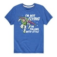 thumbnail image 1 of Toy Story - I'm Not Flying - Toddler And Youth Short Sleeve Graphic T-Shirt, 1 of 5
