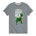 thumbnail image 1 of Toy Story - I'm a Nervous Rex - Toddler And Youth Short Sleeve Graphic T-Shirt, 1 of 5
