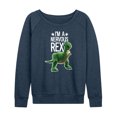 thumbnail image 1 of Toy Story - I'm a Nervous Rex - Women's Lightweight French Terry Long Sleeve Shirt, 1 of 5